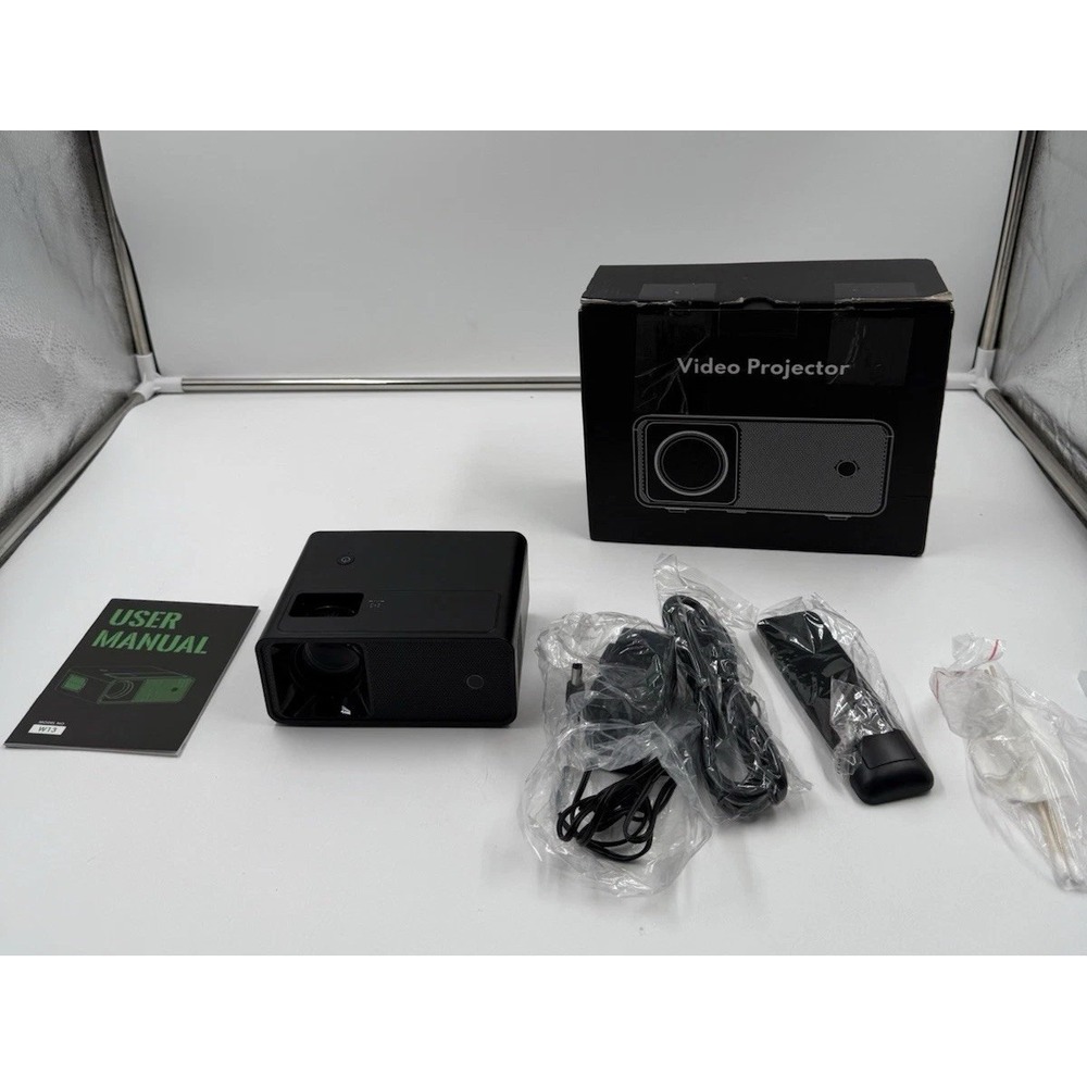 Mini Projector 2025 Upgrade Full HD 1080 Support Video Projector